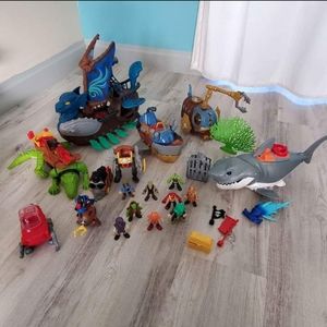 Imaginext Fisher Price Pirate lot used